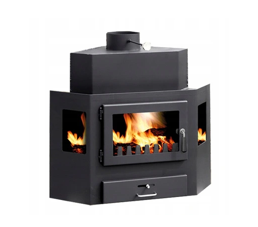 Stove fireplace steel stove, cast iron goat STRONG