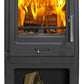 P1 Contemporary Multifuel Stove & Log Store