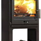 P2 Contemporary Multifuel Stove High Legs