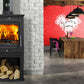 P1 Contemporary Multifuel Stove & Log Store