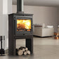 P2 Contemporary Multifuel Stove High Legs