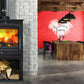 P2 Contemporary Multifuel Stove & Log Store