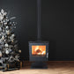 VERSO RHEIA P  Woodburning fireplace