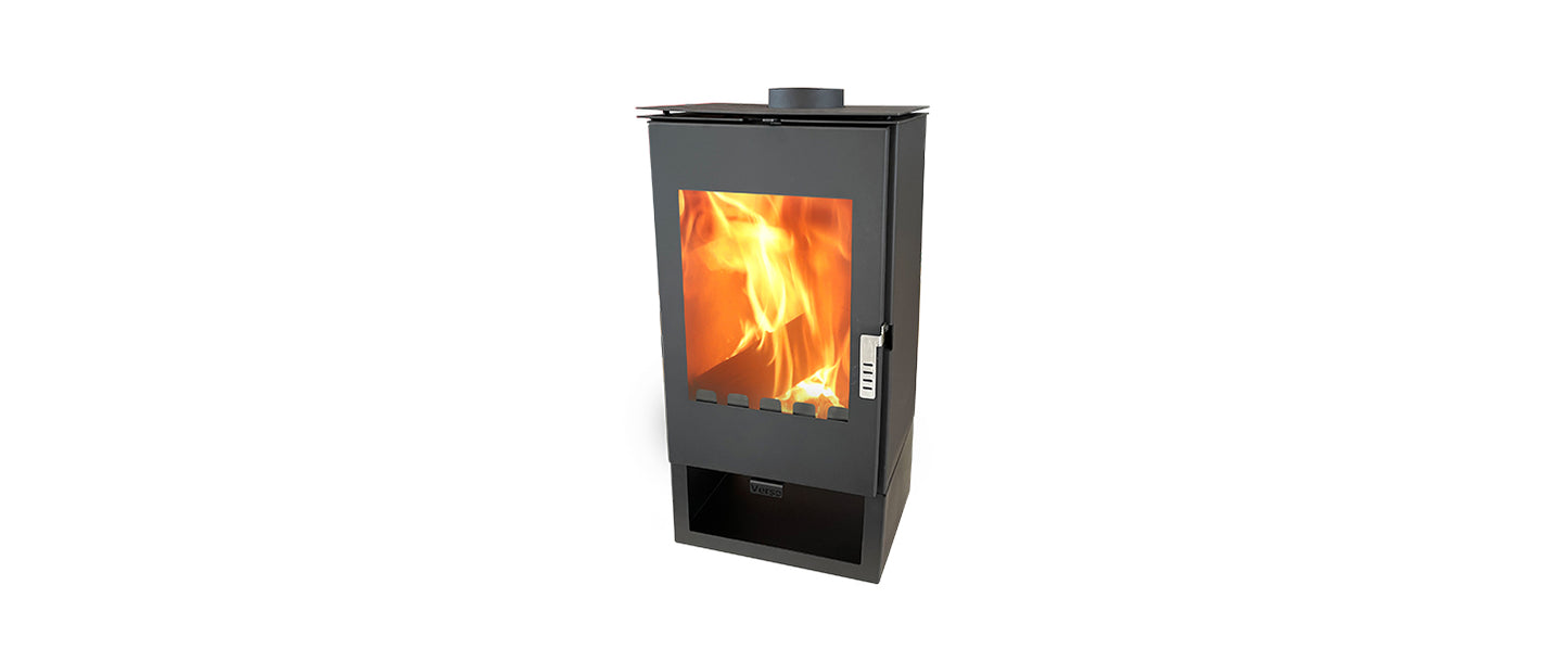 Wood Burning Stove Fireplace Heating Stoves Verso Ina L 7,5kw. A+