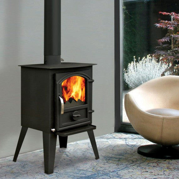 VERSO 1 LL CID  Solid fuel fireplace