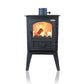 VERSO 1 LL CID  Solid fuel fireplace