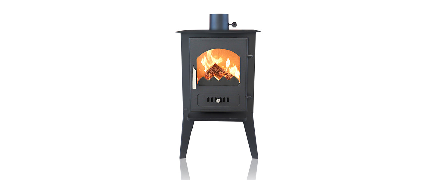 VERSO 1 LL  Solid fuel fireplace