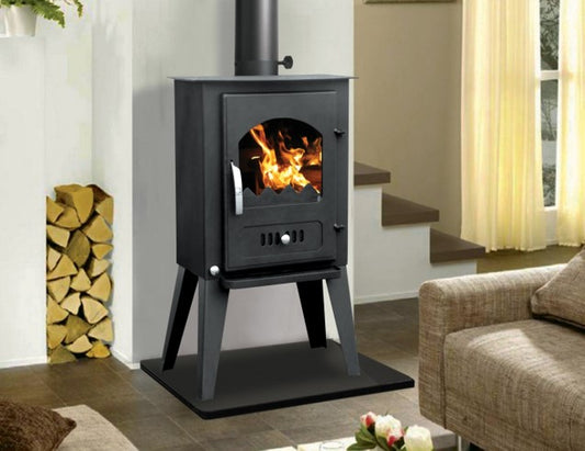 VERSO 1 LL  Solid fuel fireplace