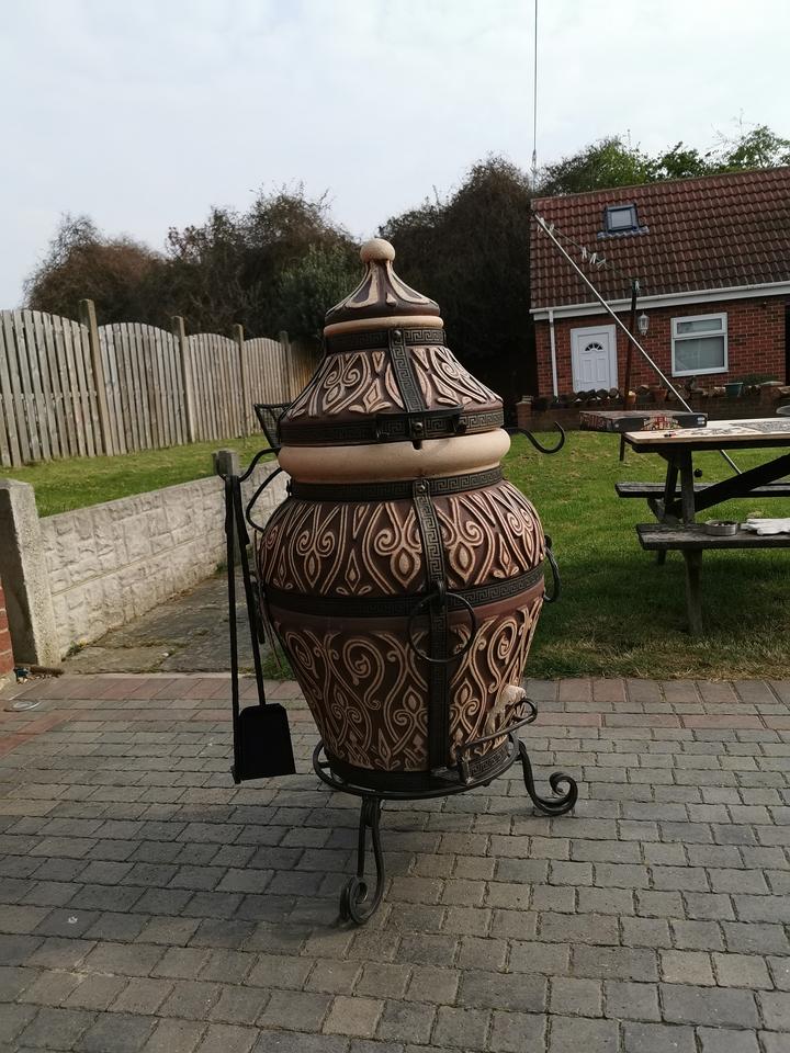 Chamotte clay tandoor GEORGIA 100L