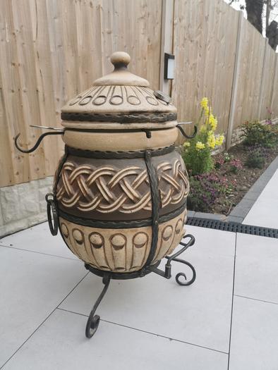 Chamotte clay tandoor KIEV 50L