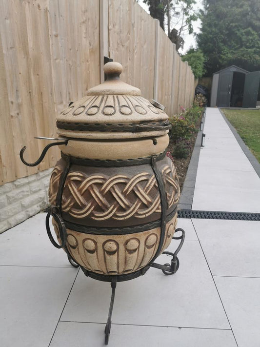 Chamotte clay tandoor KIEV 50L