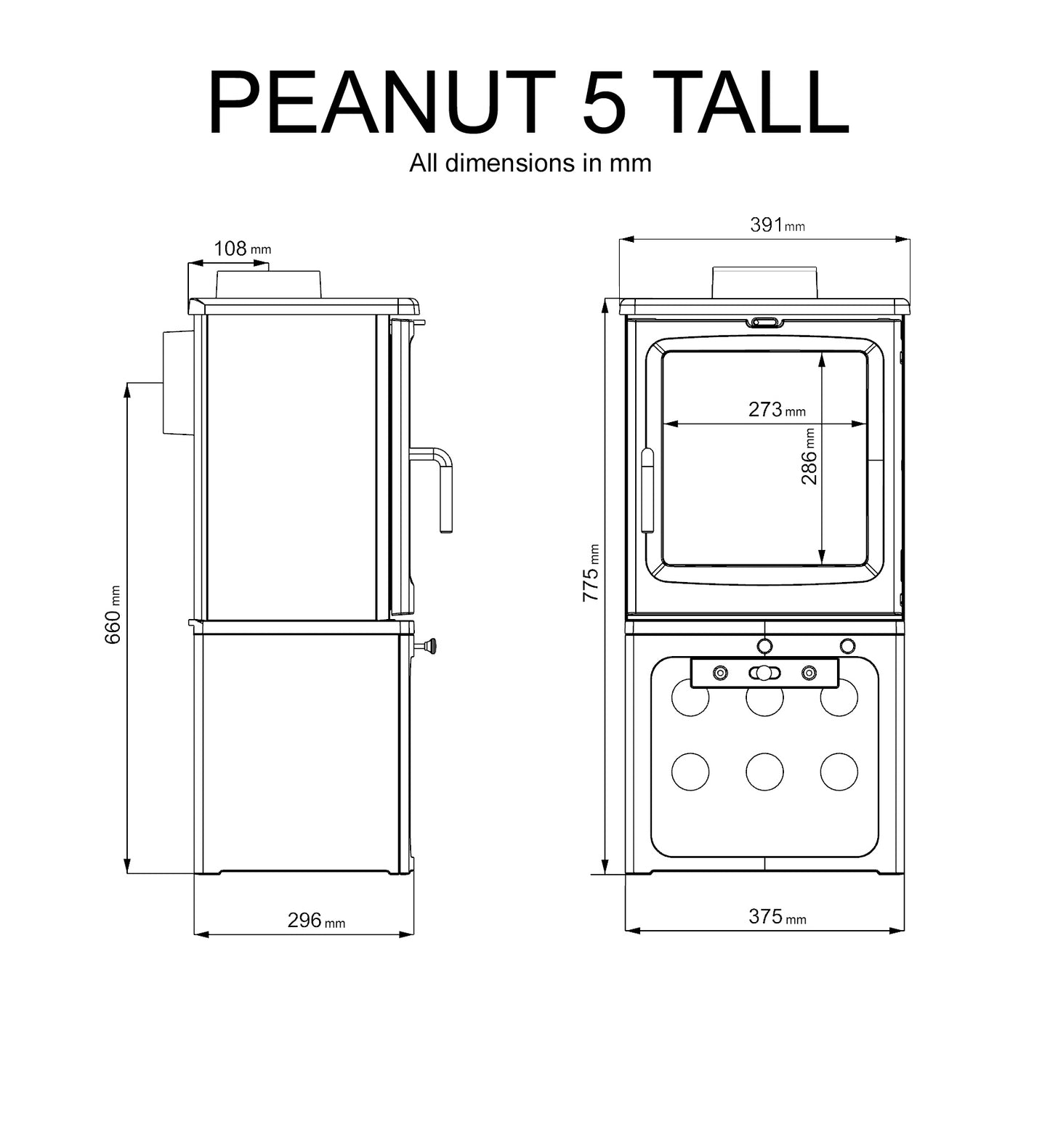 Saltfire Peanut 5 Tall