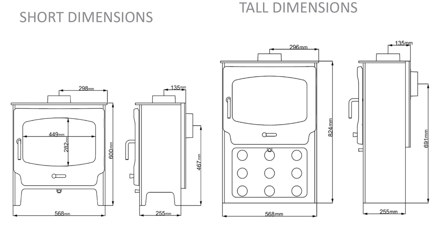 ST-X Wide Tall Bioethanol