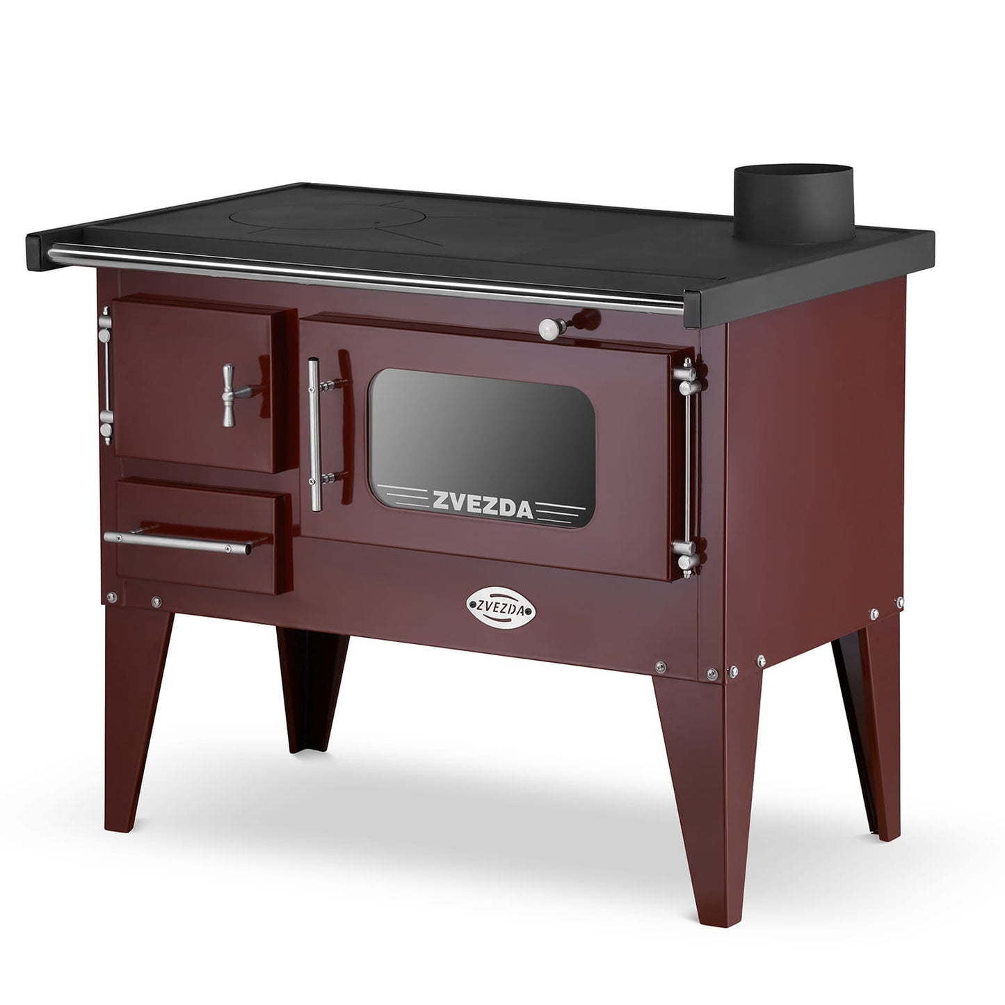 Cooking Stove Westfalka ZVEZDA Brown 8kW coal stove stove