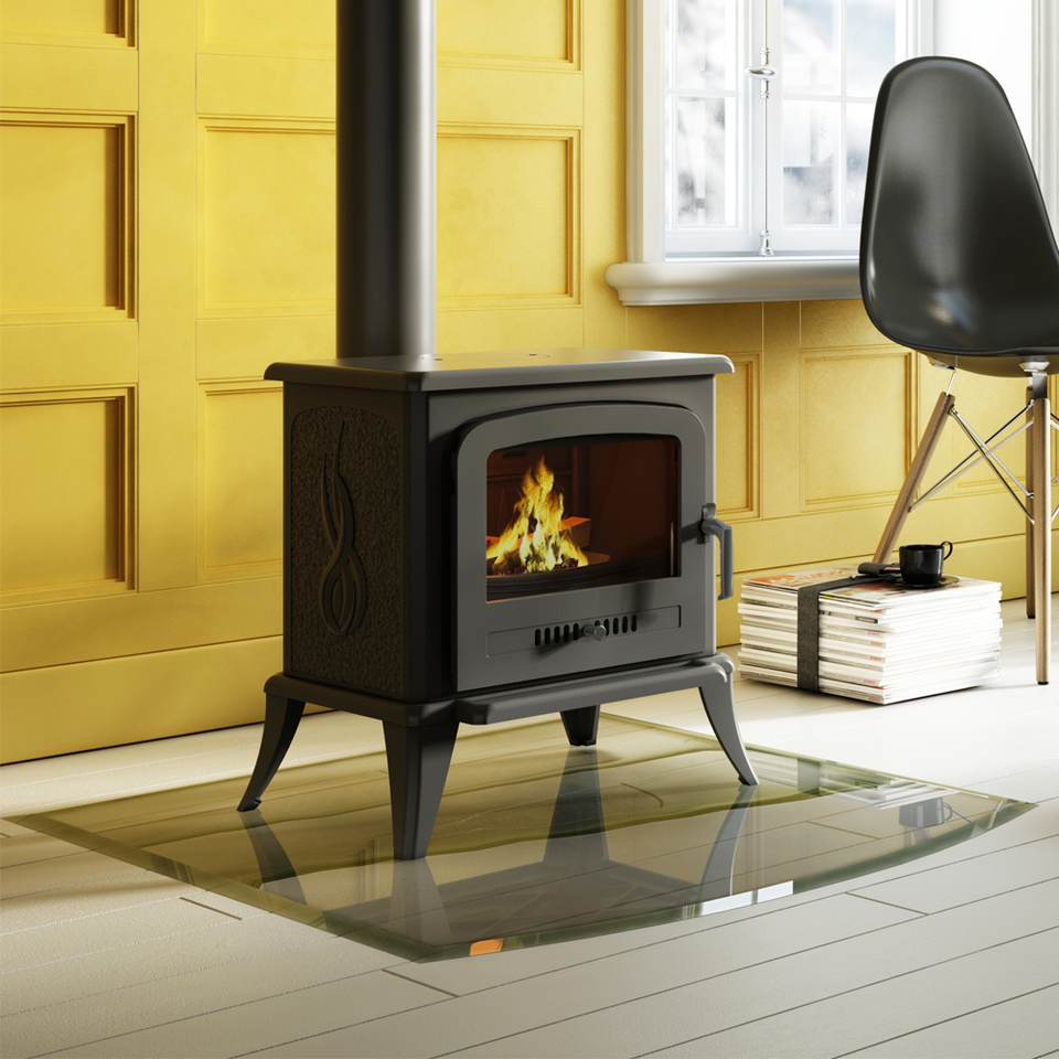 CAST IRON STOVE K7 INDOOR NEW SAFETY AT THE HIGHEST LEVEL 5 YEARS WARRANTY 5kW