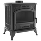 Freestanding STOVE K6 Ø 150 ECO, TRADITIONAL STYLE Black, Heater, NEW fireplace