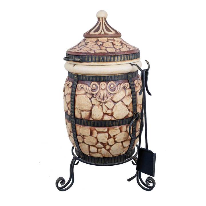 Chamotte clay tandoor ASIA 60L