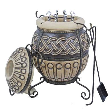 Chamotte clay tandoor KIEV 50L